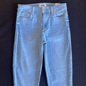 PAIGE Hoxton Ultra Skinny Light Wash Jeans Sz. 25